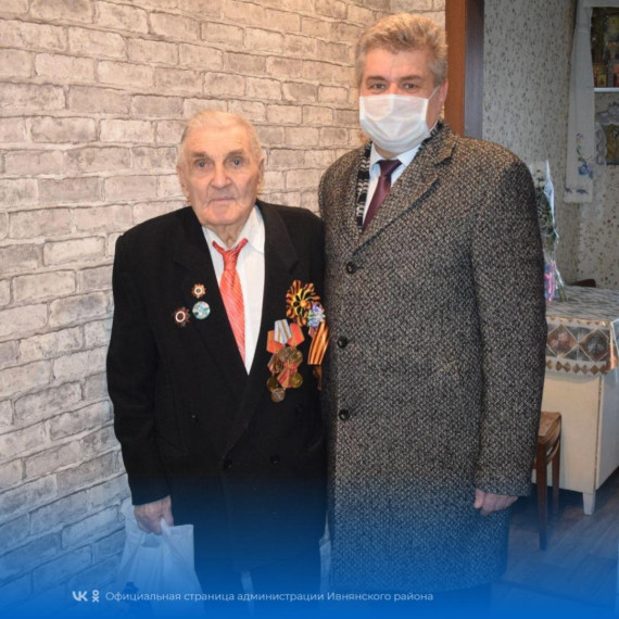 23 декабря свой 98 день рождения отметил Поливянов Николай Тимофеевич - ветеран Великой Отечественной войны..