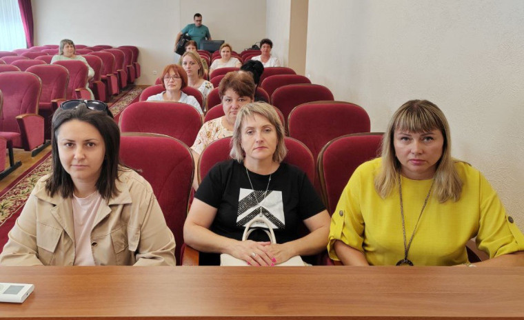 Обучающий семинар с организаторами выборов в Ивнянском районе.